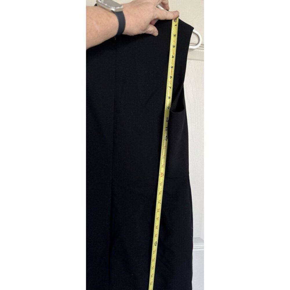 On 34th Size 10 Black Fully Lined Sheath Dress - Picture 5 of 6